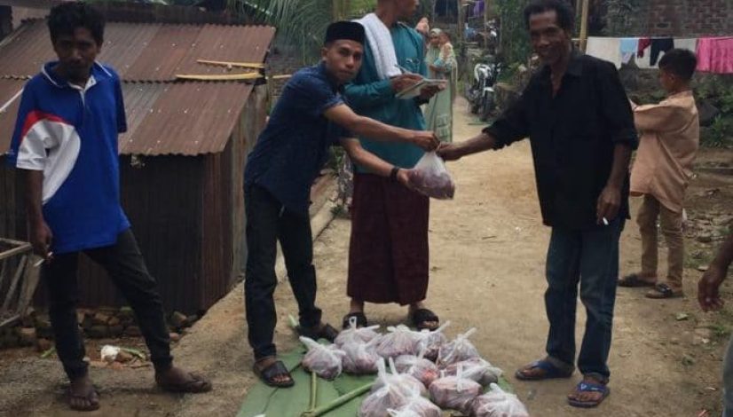 Wujud Cinta YMBQ untuk 173 Penerima Donasi di Kolipetung